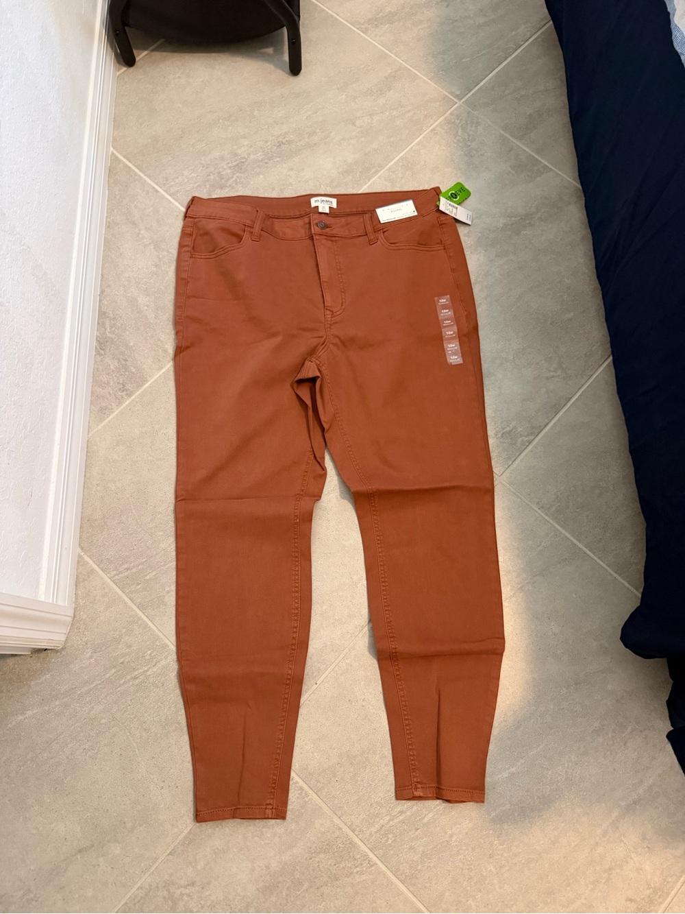 Maurices Women's Skinny Jeans in Rust